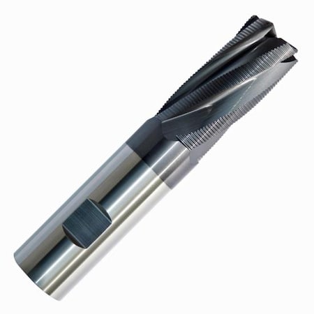 Monster Tool 4 Flute High Performance Roughing End Mill, 1/4in diameter, ALTiCrN Finish 255-100250B