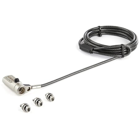Startech.Com LAPTOP CABLE LOCK K-SLOT/NANO/WEDGE LTULOCK4D