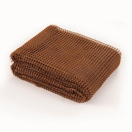 Homeroots 9' x 12' Brown Non Slip Indoor Outdoor Rug Pad 388130