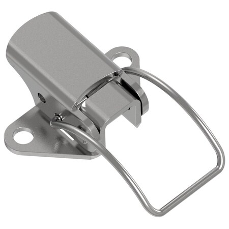 Southco Toggle Style Draw Latch, Small Size, Exposed Mount, Steel, Zinc Plate, Bright chromate TL-20-103-07