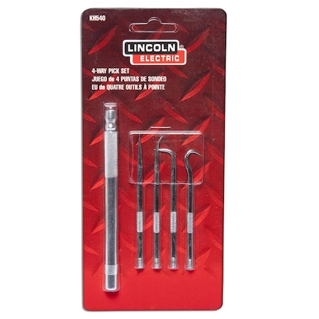 Weldcote 4-Way Pick Kit Set 4WAY
