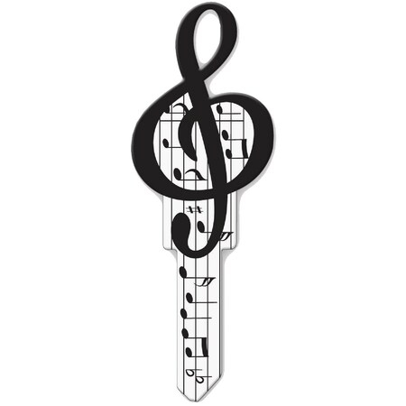 Lucky Line Music Design Decorative House Key SC1 B125S