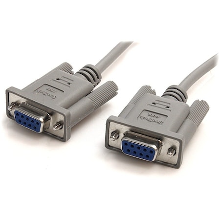 Startech.Com 10 ft DB9 RS232 Serial Null Modem Cable SCNM9FF