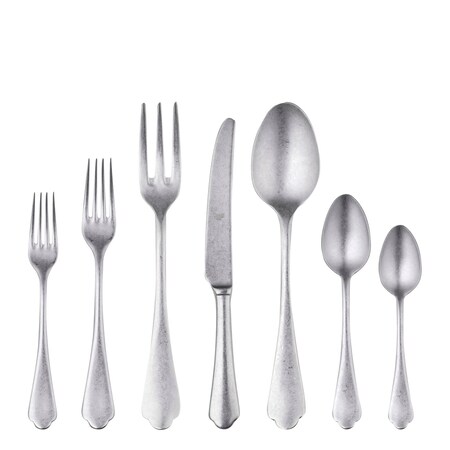 Mepra Dolce Vita Pewter Flatware Set - 32 Pieces - Pewter 106622032