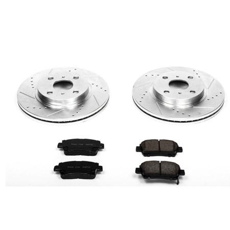 Powerstop FRONT 1 CLICK BRAKE KIT W/ HARDWARE K109