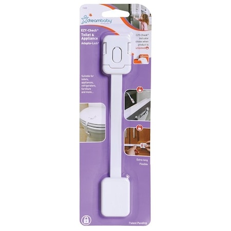 Dreambaby EzyCheck Toilet and Appliance Adapta Lock L1419