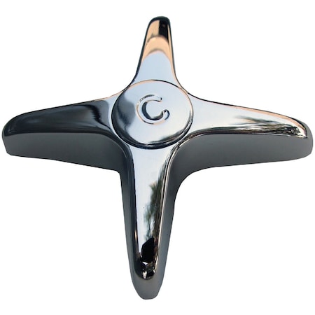 Westlake Pipe & Fittings Price Pfister Beaux Art Cold Handle Chrome Tub & Shower Handle Kit HC-61B