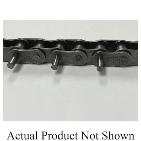 Hkk Chain HKK Riveted Single Pitch Standard w/D-1 Att Every 2nd P on Pin Link, .5P, .312 Dia x 5/16 W RC040RD1E2P