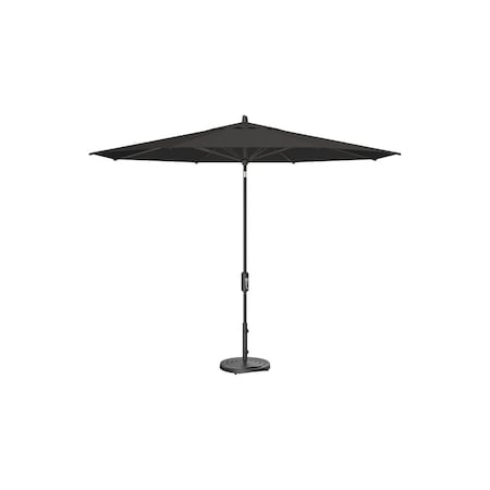 Treasure Garden 11 ft Patio Umbella, aluminum, fiberglass ribs, outdoor, Coal UM841-09 5489 Coal