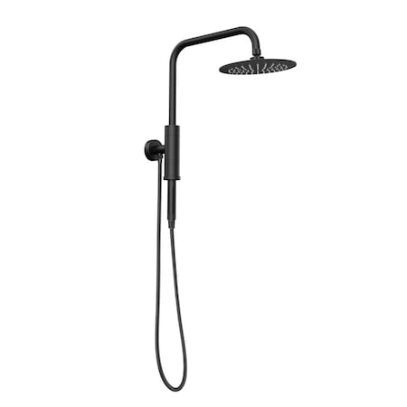 Pulse Showerspas Aquarius Shower System, Matte Black 1052-MB-1.8GPM