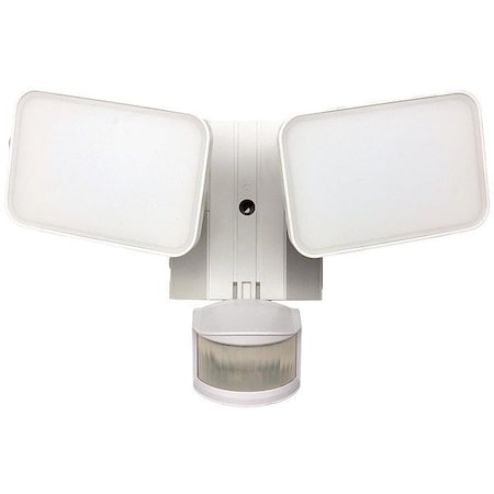 Maxlite Security Flood Light, 6 7/8 in H, 120V AC MSLO2HW
