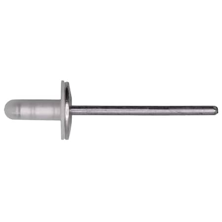 Auveco Toyota Specialty Rivet 3/16in Diameter 1/8in-5/16in Grip Aluminum/Steel, 10PK 20626