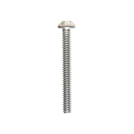 Hillman Machine Screws No. 6-32 X 1-1/4in L Combination Round Head Zinc-Plated Steel Zinc-Plated 90137