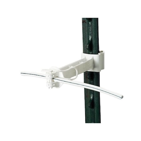 Gallagher T-Post Offset Insulator, White, 20PK G650134