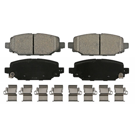 Wagner Brake QuickStop Rear Disc Brake Pad Set Ceramic, ZD2172
