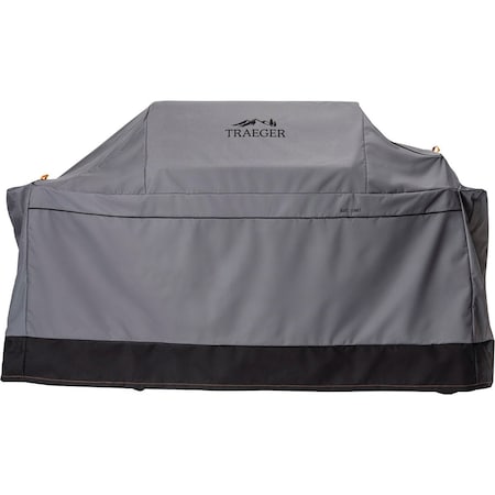 Traeger Gray Ironwood XL Full-Length Grill Cover BAC601