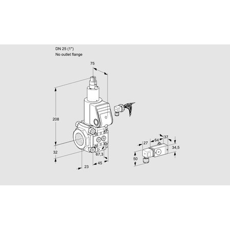 Honeywell Kromschroder VAS125/-R/LW KS88001060