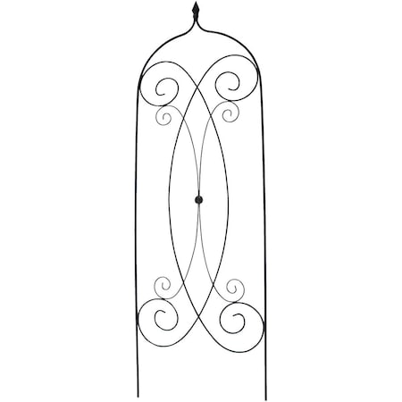 Best Garden Steel Cathedral Black Trellis GZ92329