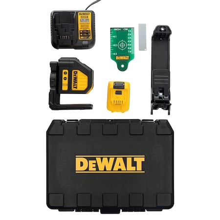 Dewalt 12V MAX* Green Cross Line Laser DW088LG