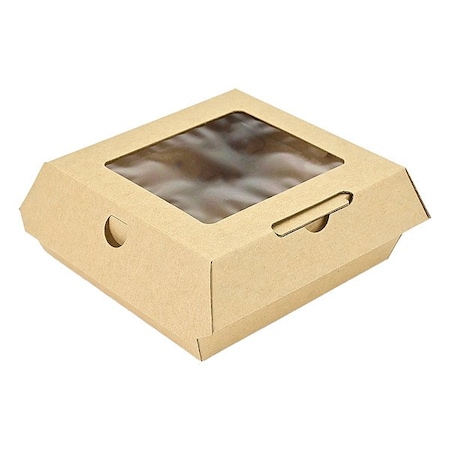 Ready Fresh Carry-Out Food Container, Kraft, PK300 RF-SNKW