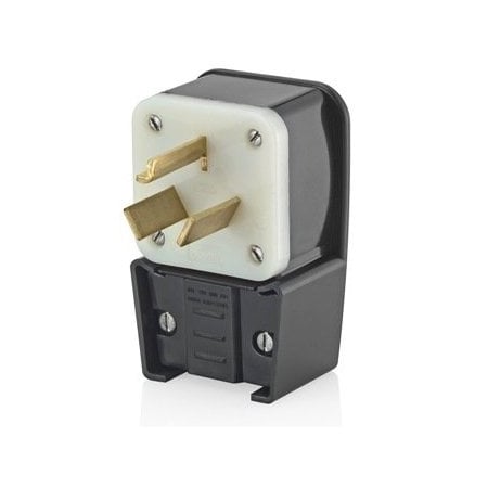 Leviton Industrial Grade Power Angle Plug 30 Amp, 125/250 Volt 9332-P