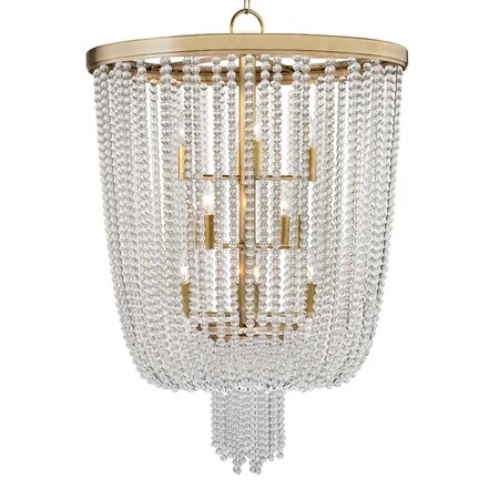 Hudson Valley Lighting Royalton 12 Light Chandelier 26 In. Aged Brass 9026-AGB