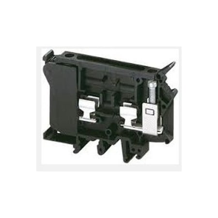 Square D DISCONNECT FUSED TERMINAL BLOCK, NOMINAL C.S.A. 16 MM, SINGLE POLE-1X1, GREY NSYTRV42SF6