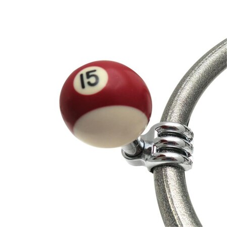 Homewardbound ASCBN03015 15 Ball Billiard Pool Suicide Brody Knob HO3522790