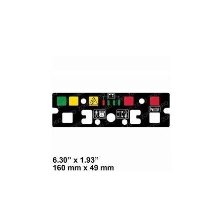 Jlg REPLACEMENT DECAL, ICON DOM 1705674