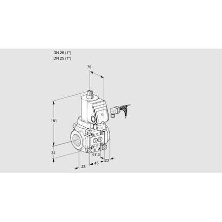 Honeywell Kromschroder VAS125R/NWGR KS88024728