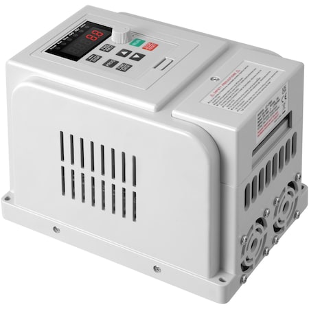 Vevor VFD 2.2KW 10A 3HP Variable Frequency Drive for 3-Phase Motor Speed Control AT1-2200X