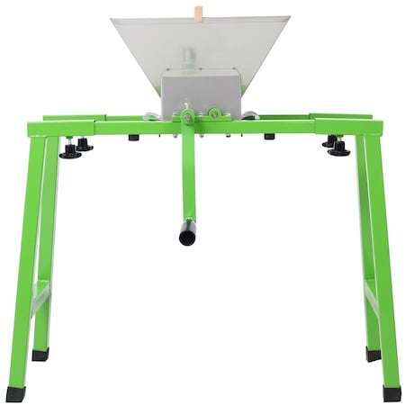Edendirect 7L Manual Juicer Grinder with Stand - Stainless Steel Fruit Crusher for Cider and Wine Pressing ED-W46563691
