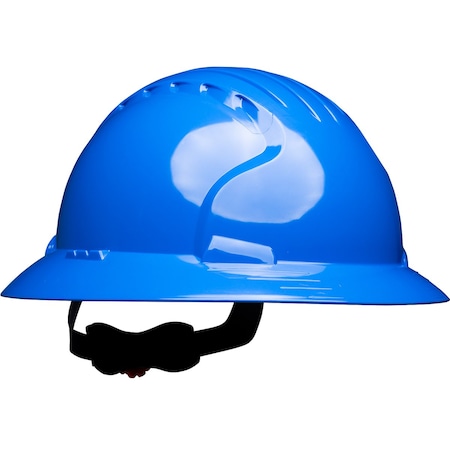 Jsp Full Brim Hard Hat with HDPE Shell, 6-Point Polyester Suspension and Wheel Ratchet Adjustment 280-EV6161-50