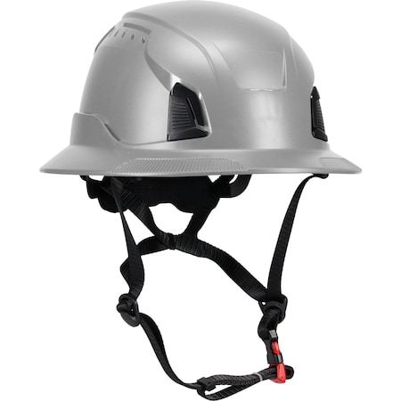 Pip Full Brim, Vented, Industrial Climbing Helmet w/Mips Brain Protection System for Industrial Safety He 280-HP1491RVM-FB-09