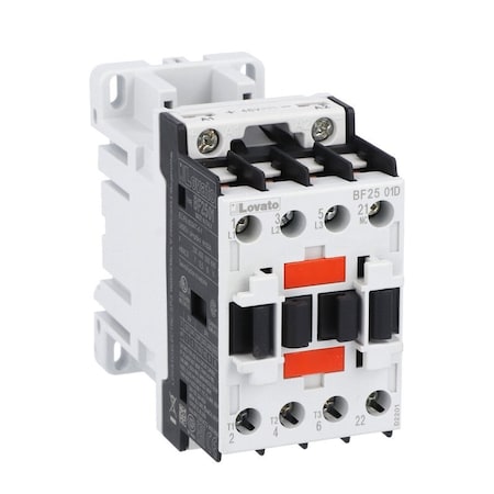 Lovato 3P Contactor 1Nc 25A 24Vdc BF2501D024
