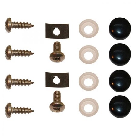 Overtime Type A EDI Fastener Kit, Black OV2466181