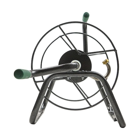 Yard Butler 75 ft. Silver Free Standing Hose Reel HR-1