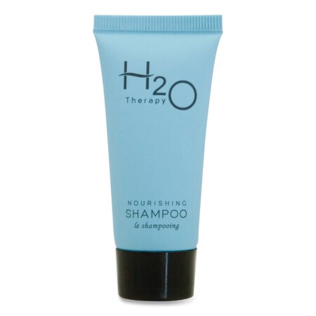 Diversified Hospitality Solutions H2O Therapy Shampoo Single Use, White Tea and Lemongrass Scent, 0.85 oz Tube, 300PK H2O06S085