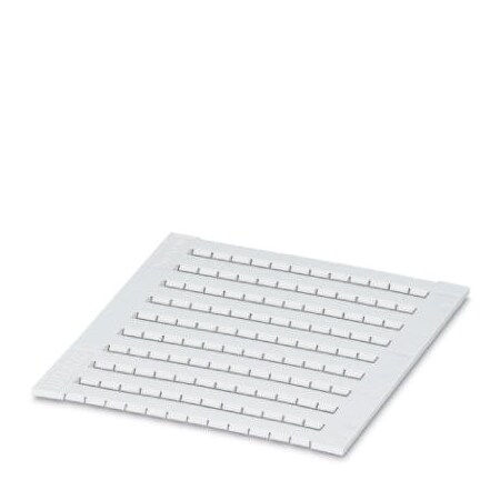 Phoenix Contact ZBFM 5/WH:UNBEDRUCKT Flat zack marker 0803595