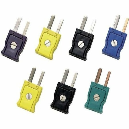 Fluke Thermocouple Mini-Plug Kit, 7 Plugs FLUKE-700TC2