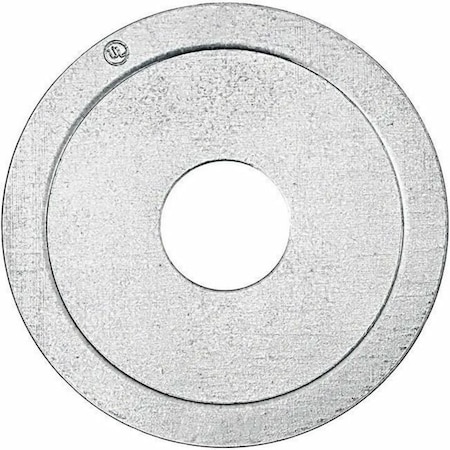 Dottie Conduit Fitting Reducing Washer, 4 in x 1-1/4 in, Steel, Zinc Plated, Red RW104