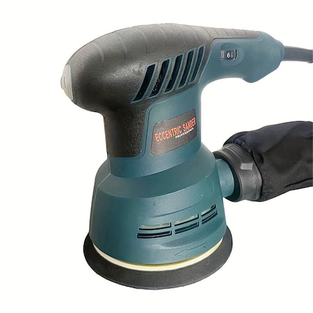 Edendirect Electric Orbital Sander with Adjustable Speed, 110V, 5 Sanding Discs IR-SZJ001