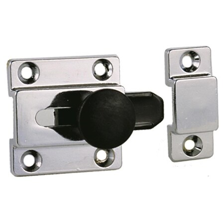 Superjock 1101DP0CHR 2.12 x 1.5 in. Cupboard Bolt SU3077610