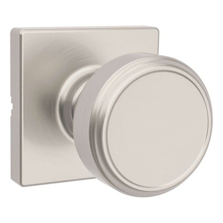 Kwikset Residential Door Knobs Half Dummy Reversible Satin Nickel 488MNKSQT-15
