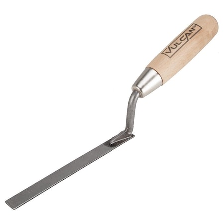 Vulcan Tuck Pointing Trowel, 6 in L, Steel, Ergonomic Handle 16562