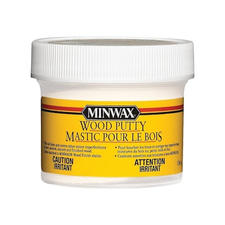 Minwax Co, The Wood Putty, White, 3.75 oz Container 13616