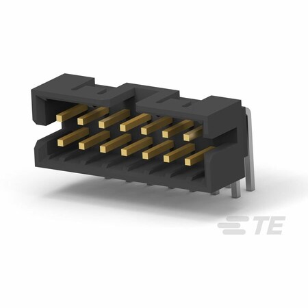 Te Connectivity AGASTAT Board Connector 20 Contacts 2 Rows Male Right 2-2842248-0