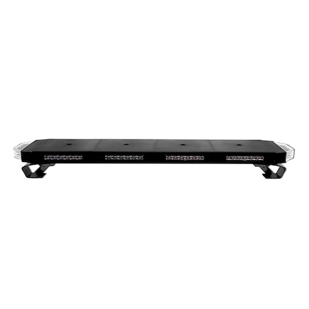 Putco Light Bar, 24 Inch Length; Full Bar; Roof Mount; Amber Strobe LED; Clear Lens; 30 Light Patterns 950124