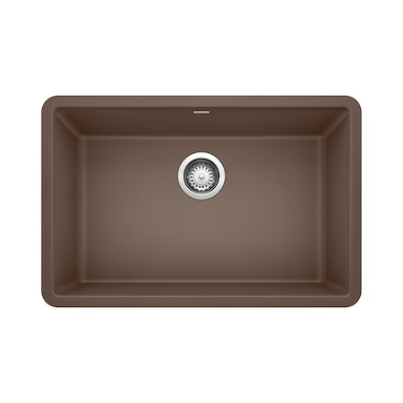 Blanco Precis 27 Single Bowl, Cafe Brown 522433