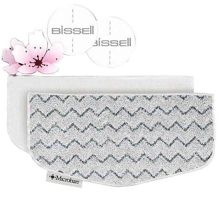 Bissell PowerFresh Mop Pad Kit, Microfiber Cloth, Machine Washable: Yes 5938